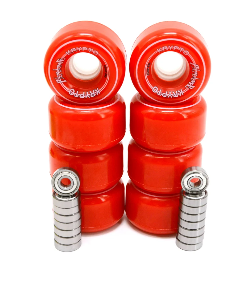 Kryptonics PANAME 8x Rollenset rot 62mm/84A + ABEC 5