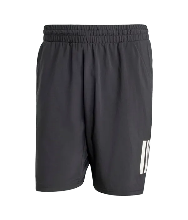 Pantalón Corto Adidas Club 3STR Negro 2025