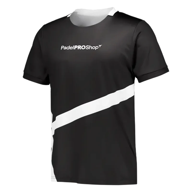 Camiseta PadelPROShop Pista Negra