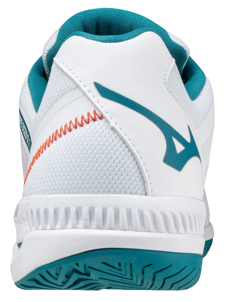 Mizuno Wave Exceed SL 2 (AC) Padel Shoes (White/Harborblue/Firecracker)