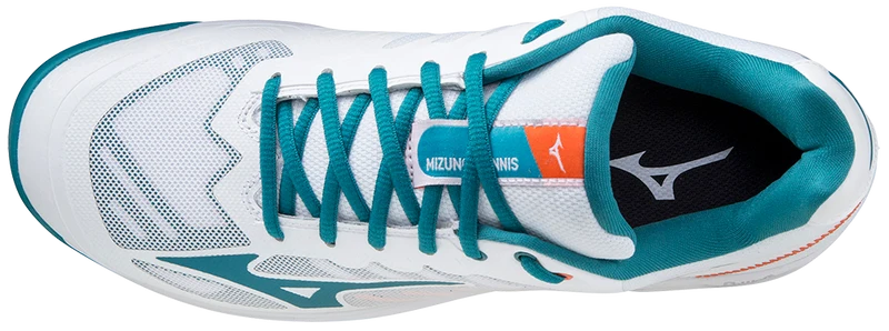 Mizuno Wave Exceed SL 2 (AC) Padel Shoes (White/Harborblue/Firecracker)