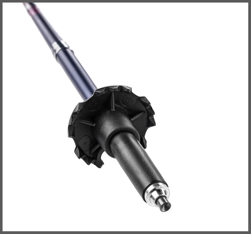 Leki MIC VARIO CARBON LADY Wanderstöcke blue-weiß-berry