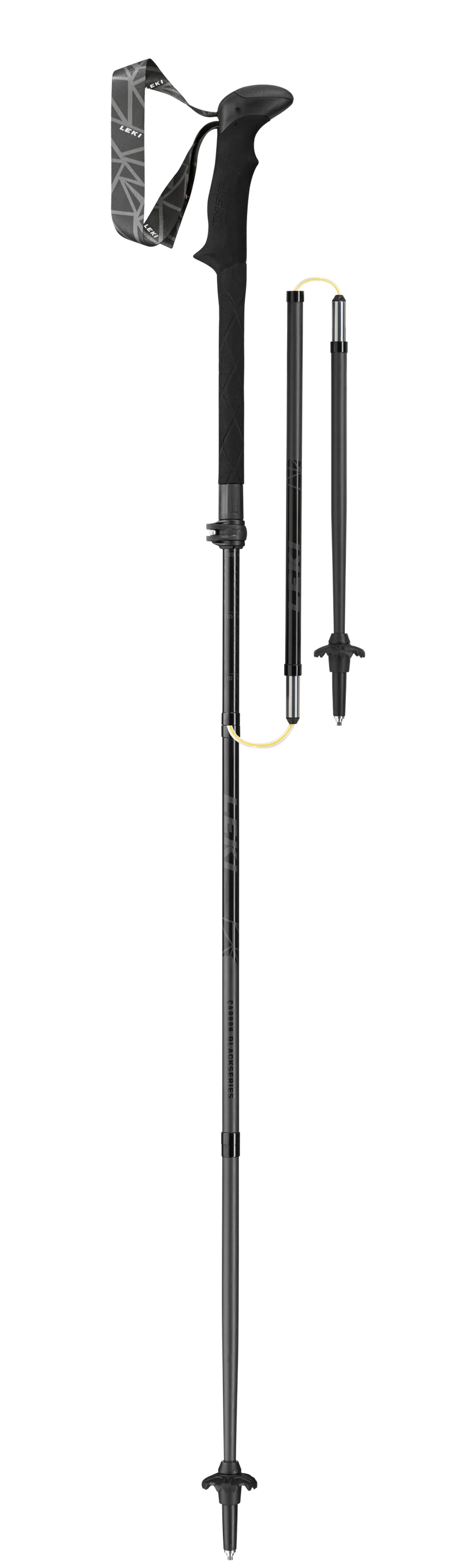 Leki BLACK SERIES MVC Wanderstöcke carbon-schwarz