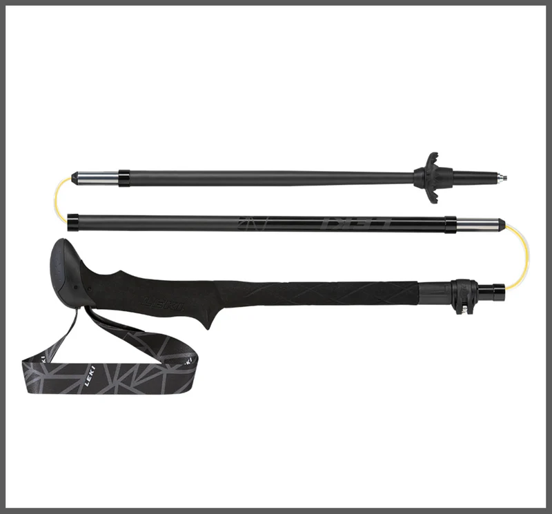 Leki BLACK SERIES MVC Wanderstöcke carbon-schwarz