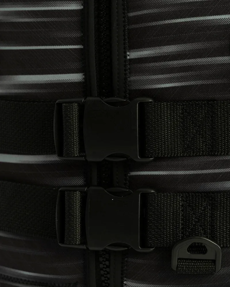 Jobe SEGMENTED JET BACKSUPPORT Schwimmweste black lime Herren