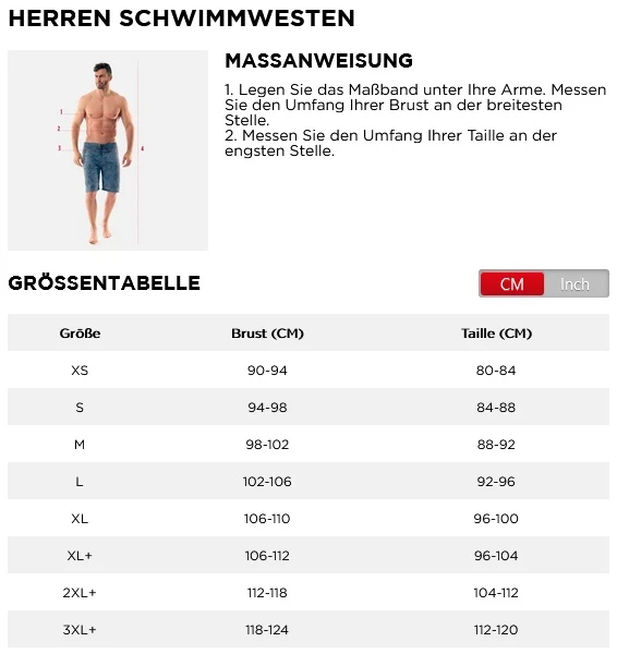 Jobe Fragment Grey Schwimmweste Herren