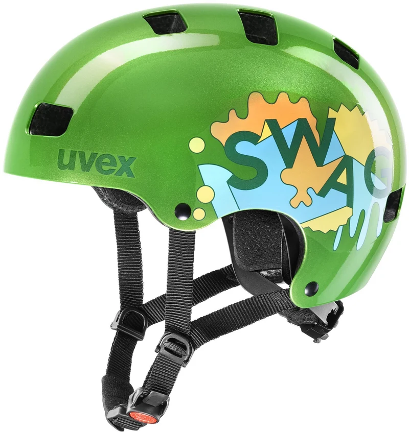 Kid 3 SWAG green Kinder Fahrradhelm