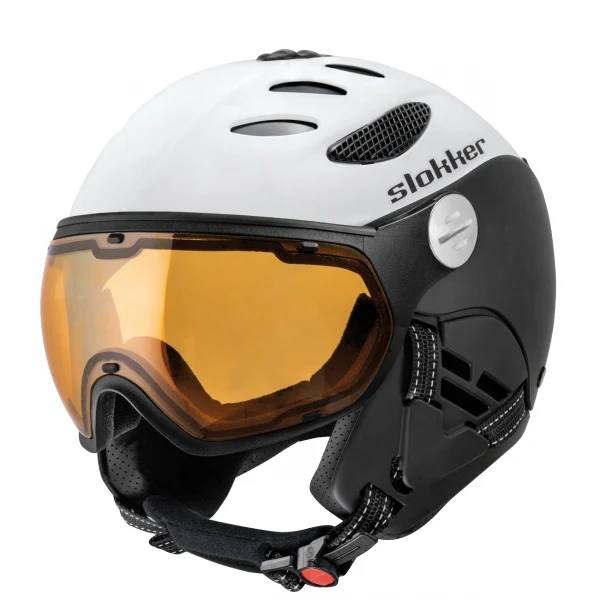 Slokker BALO Ski-Snowboardhelm white black