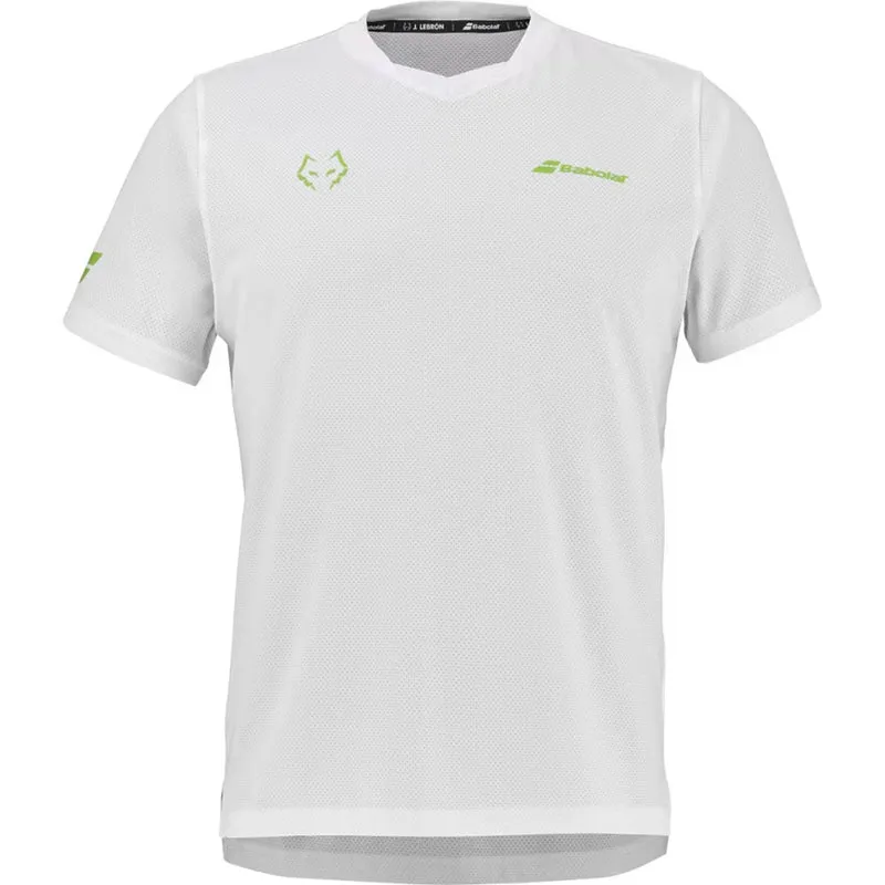 Babolat Crew Neck T-Shirt Lebron 2026 White
