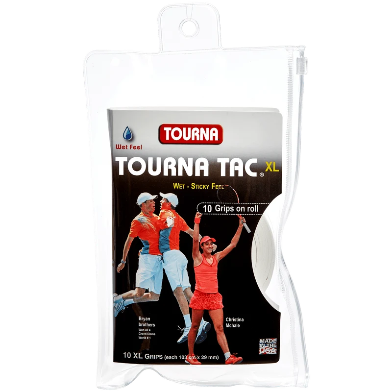 Tourna Tac XL White 10-Pack Overgrip