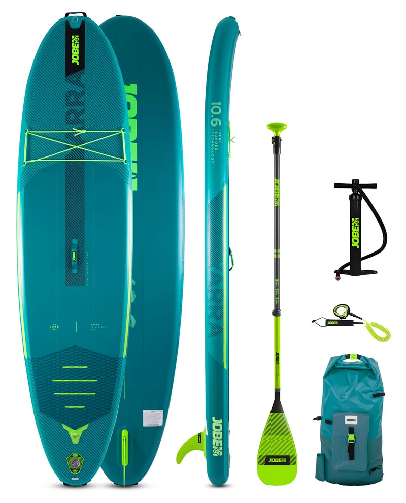 Jobe Yarra 10.6 Aufblasbares SUP Board Paket Teal