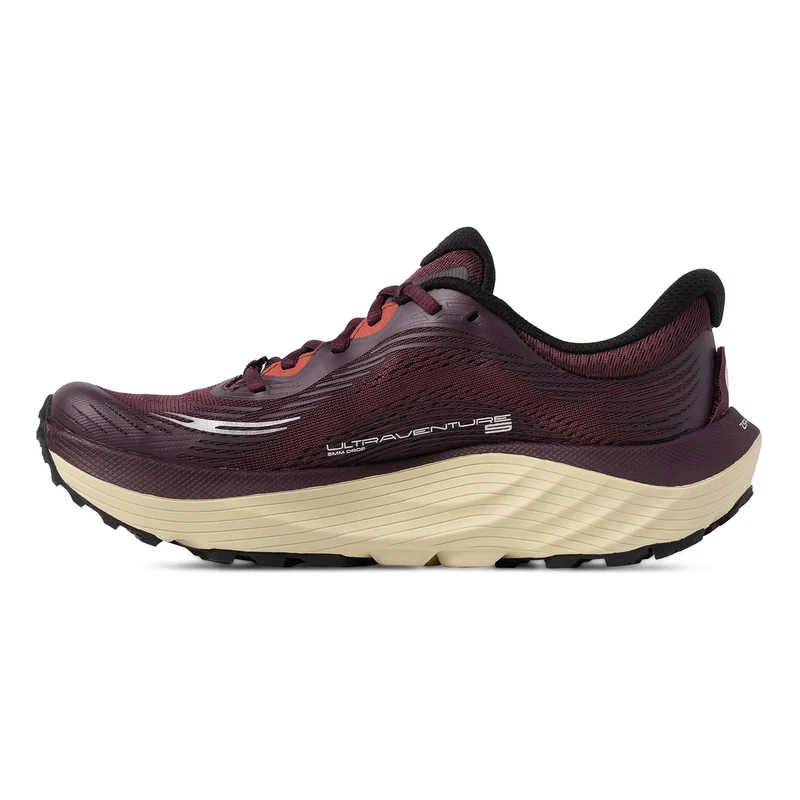 Ultraventure 5 Trailschuh Damen - dunkelrot, creme