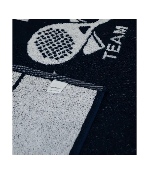 Toalla Padel Team Gourmet Azul Marino/Blanco