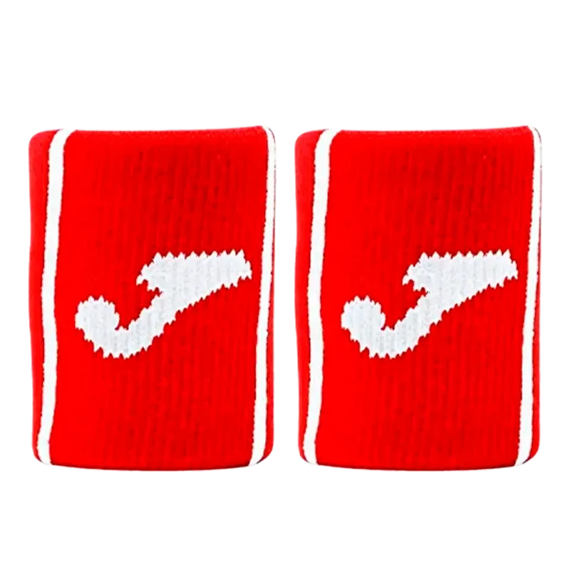 Muñequeras Joma Game Corta Rojo (Pack x2)