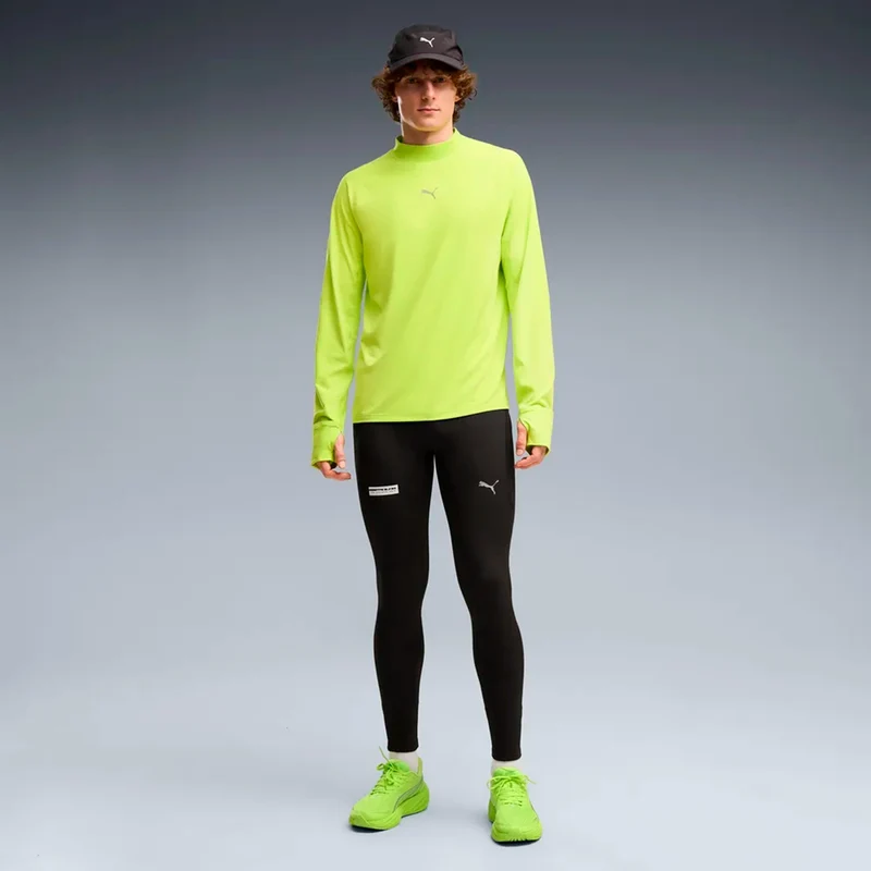 Brightstride Cloudspun Laufshirt Herren - limette