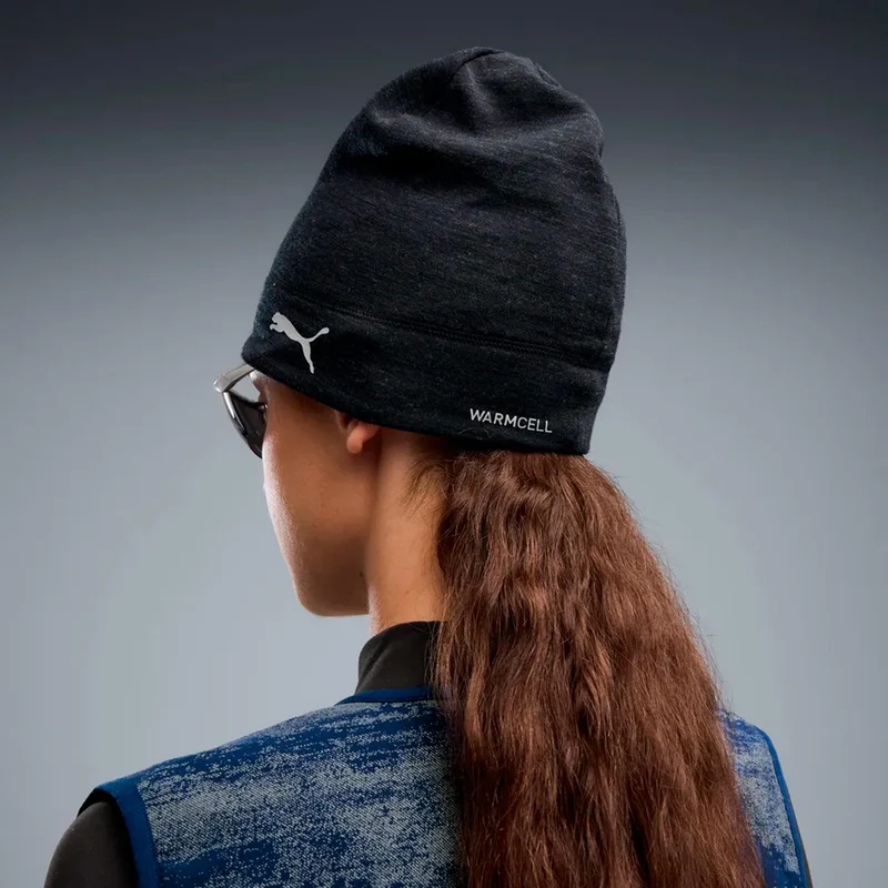 Race Day Merino Mütze Unisex - schwarz