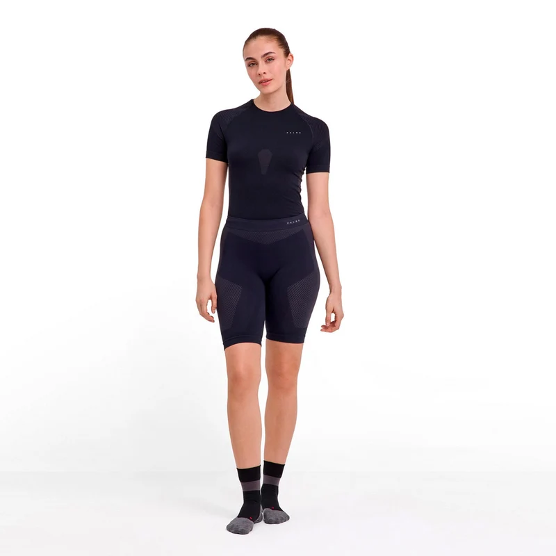 Light Compression Lauftight Damen - schwarz