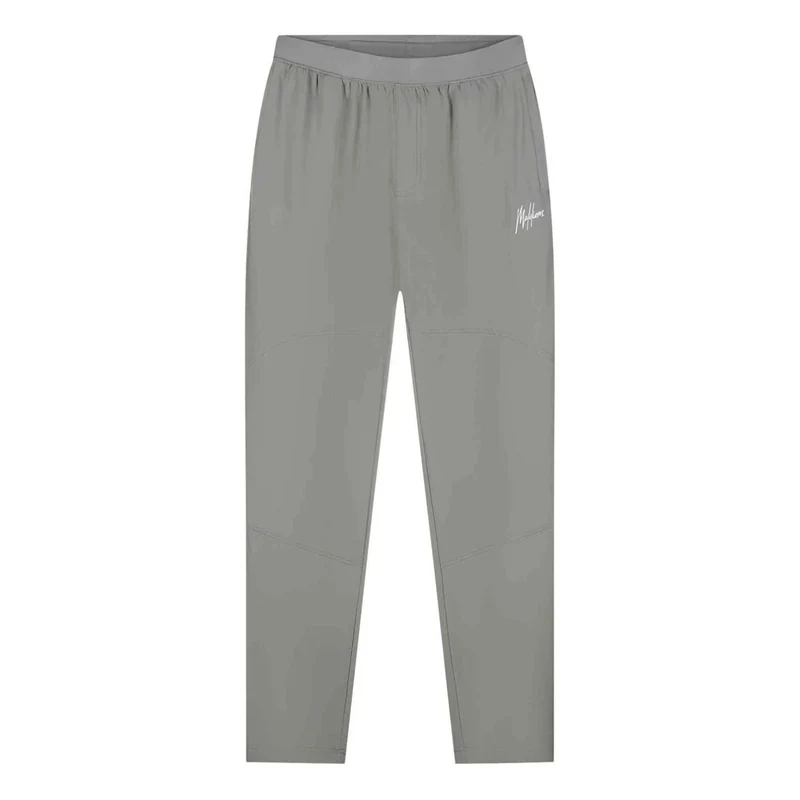 Malelions Sport Running Trackpants Light Grey