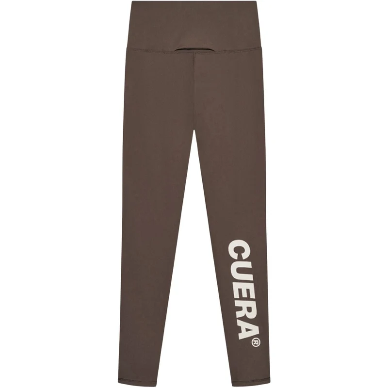 Cuera Active Logo Tights Long Dark Brown