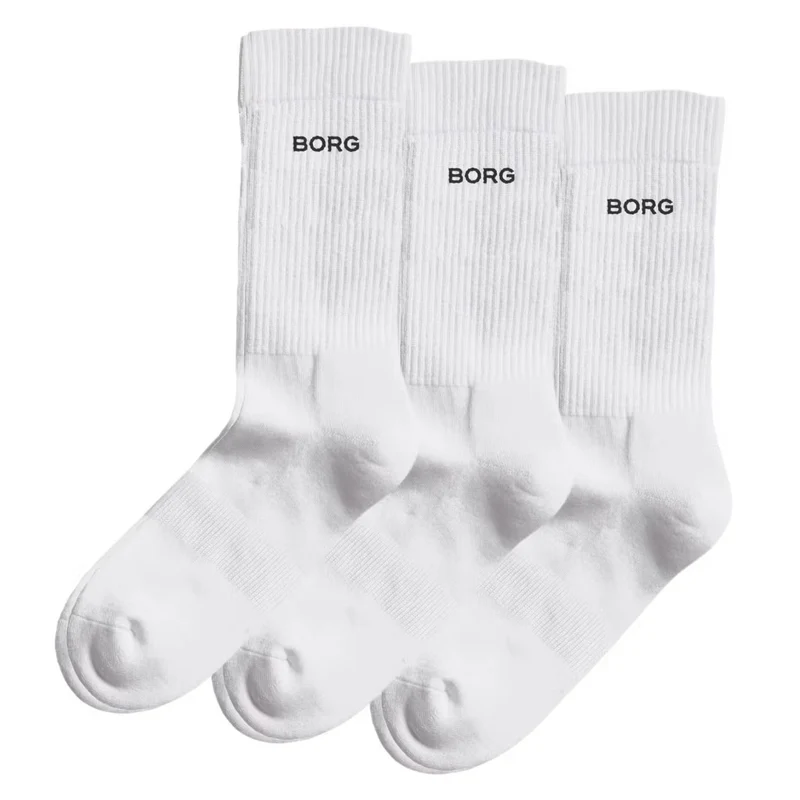 Björn Borg Essential Crew Sock White (3 Pack)
