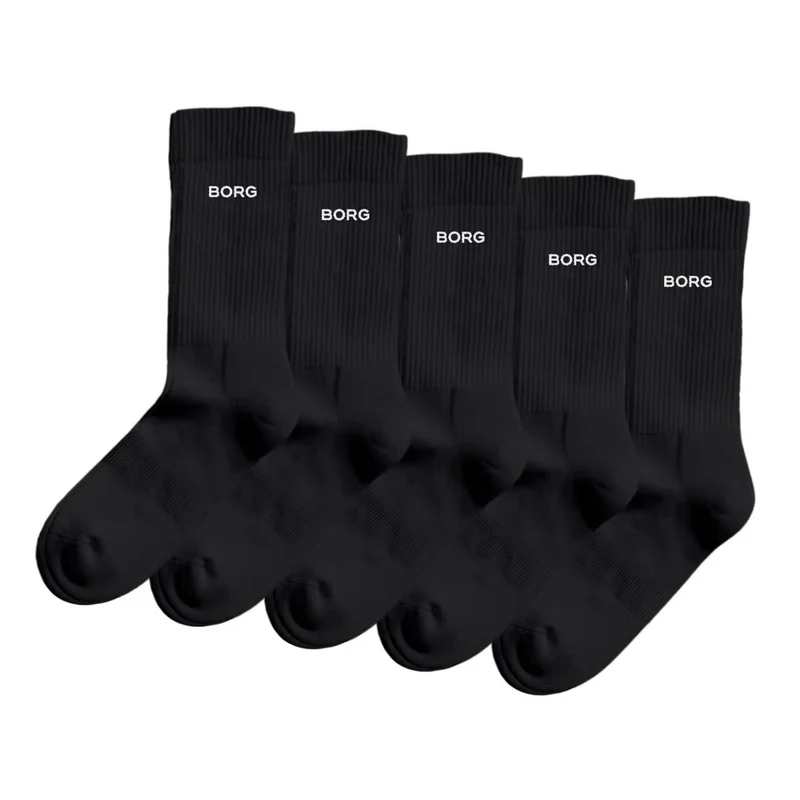 Björn Borg Essential Crew Sock Black (5 Pack)
