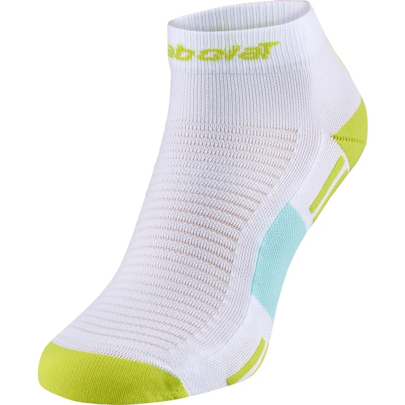 Babolat Padel Quarter Socks White/Sulphur Spring