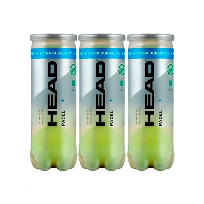 Pelotas Head Padel Pro+ (pack x3)