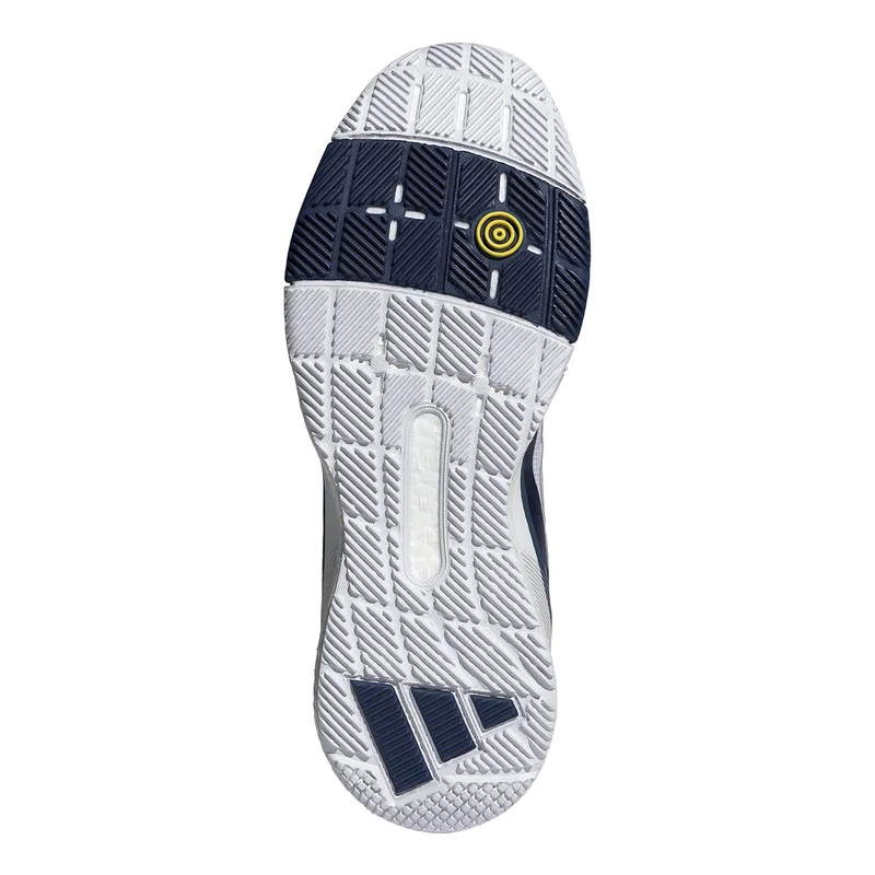 Crazyquick Boost Padelschuh Herren - weiß, silber
