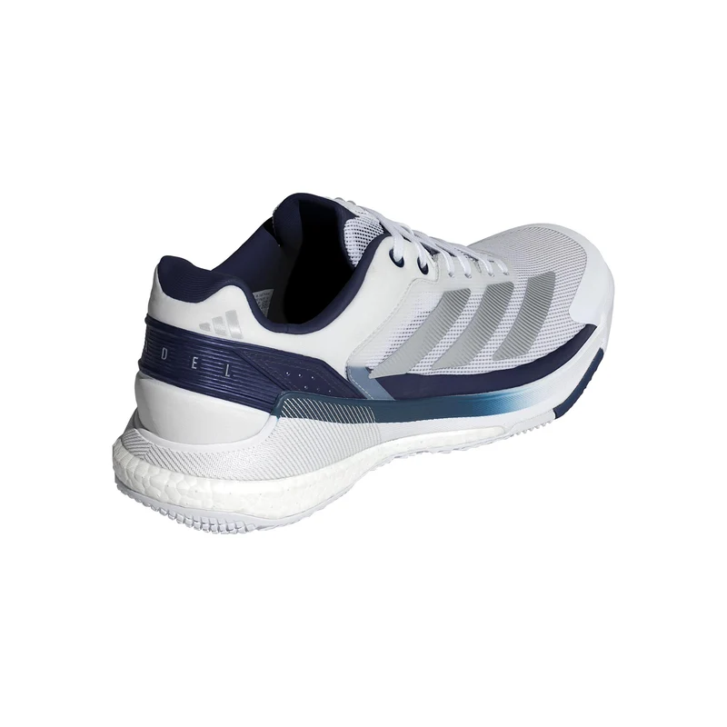 Crazyquick Boost Padelschuh Herren - weiß, silber