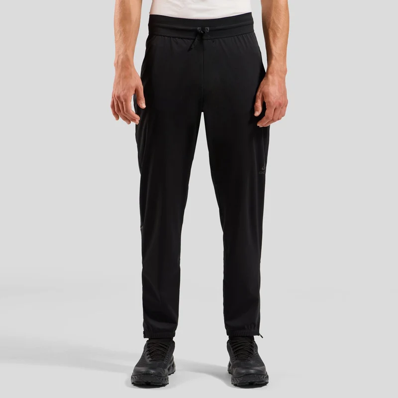 Zeroweight Warm Laufhose Herren-Schwarz