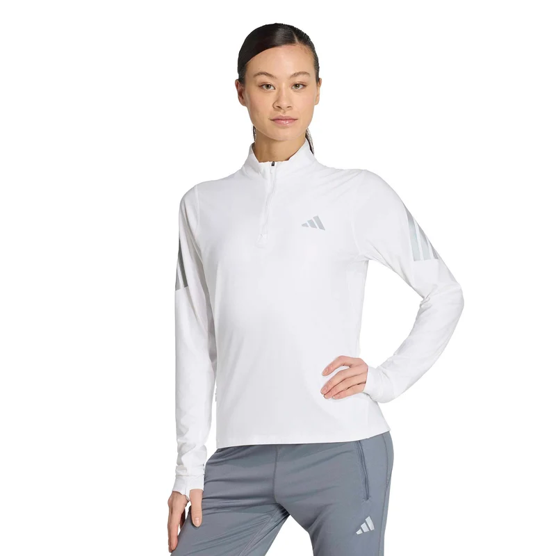 adi365 Laufshirt Damen - weiß, silber
