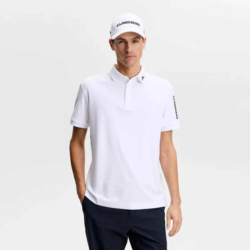 Tour Tech Polo Herren - weiß