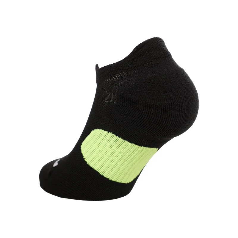 Fast Midweight Laufsocken Unisex - schwarz, neongrün