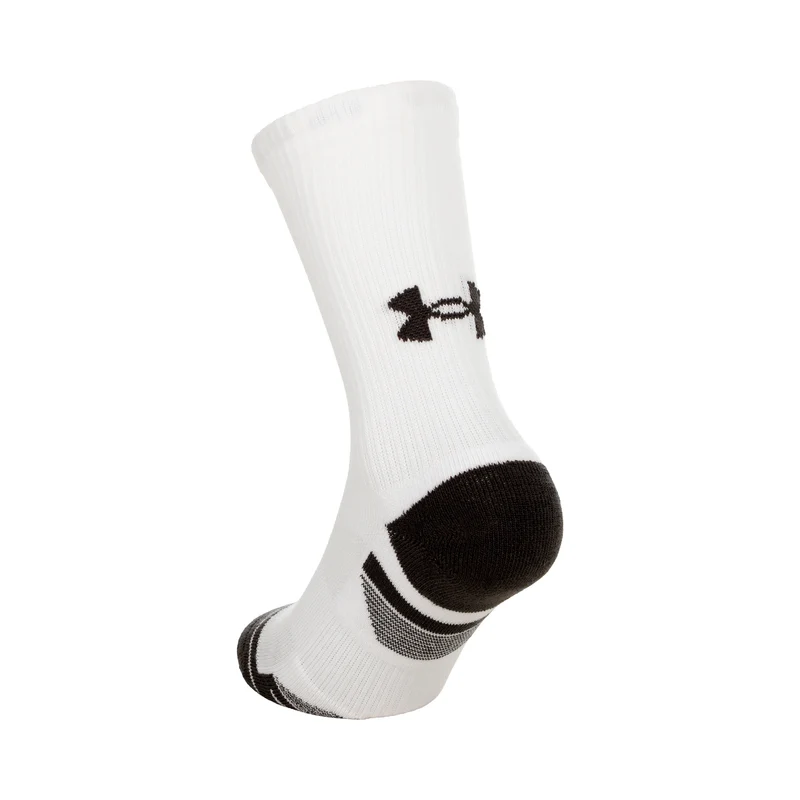 Performance Tech Crew Sportsocken 3er Pack Unisex - weiß, dunkelgrau