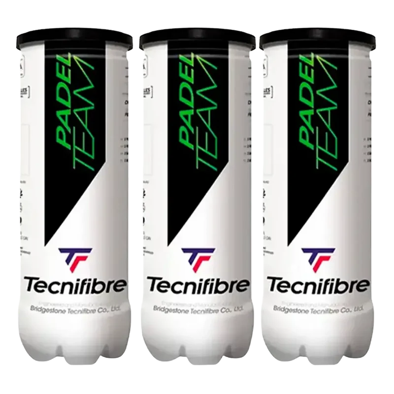 Pelotas Tecnifibre Padel Team (Pack x3)