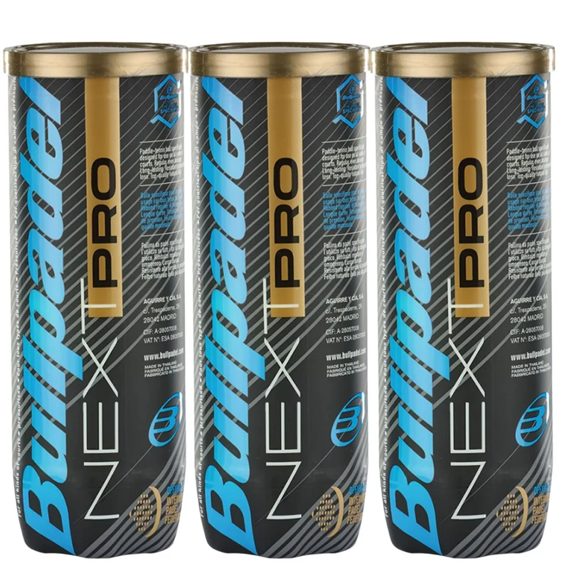 Bullpadel Fip Next Pro Ballen (3x3 st.)