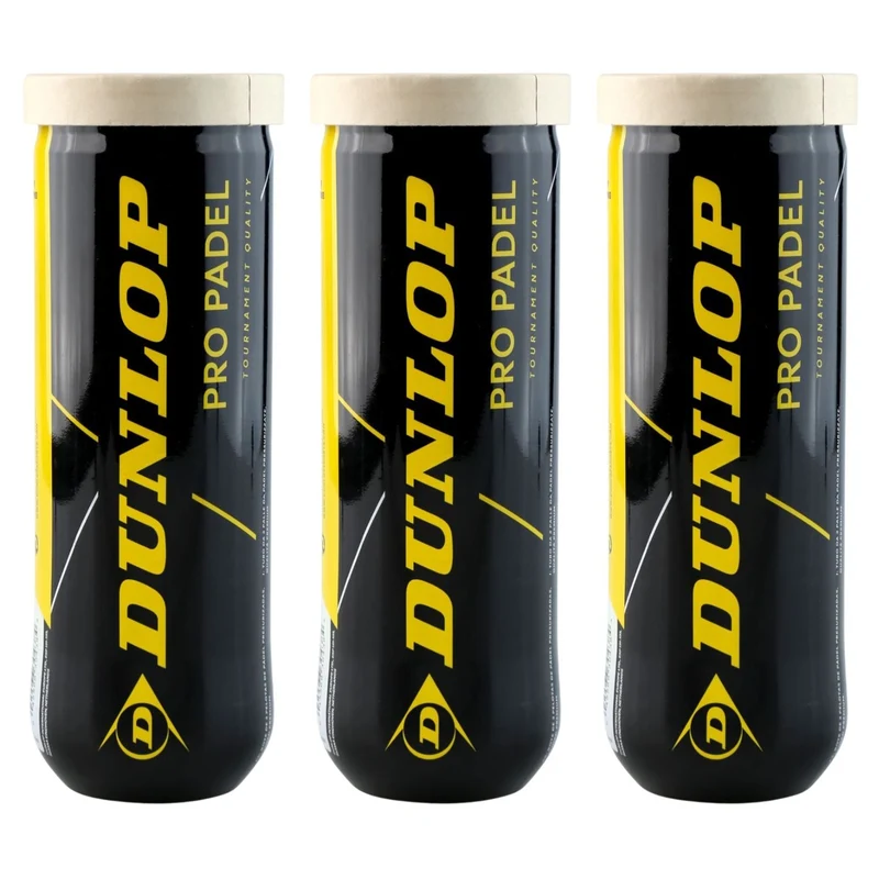 Dunlop Pro Padel Balls (3x3 st.)