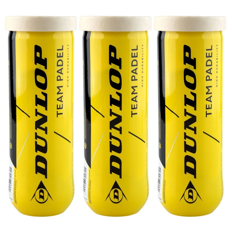 Dunlop Team Padel Balls (3x3 st.)