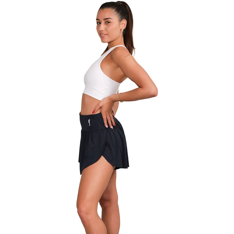 RS Women Court Pleated Shorts