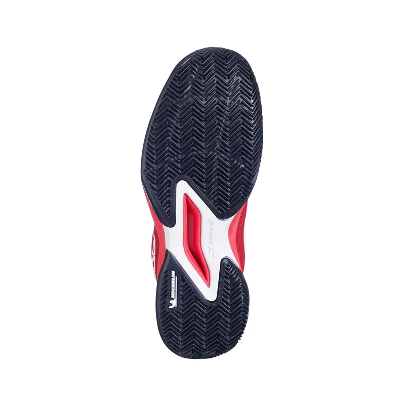 Jet Mach 3 Sandplatzschuh Kinder - rot, weiß
