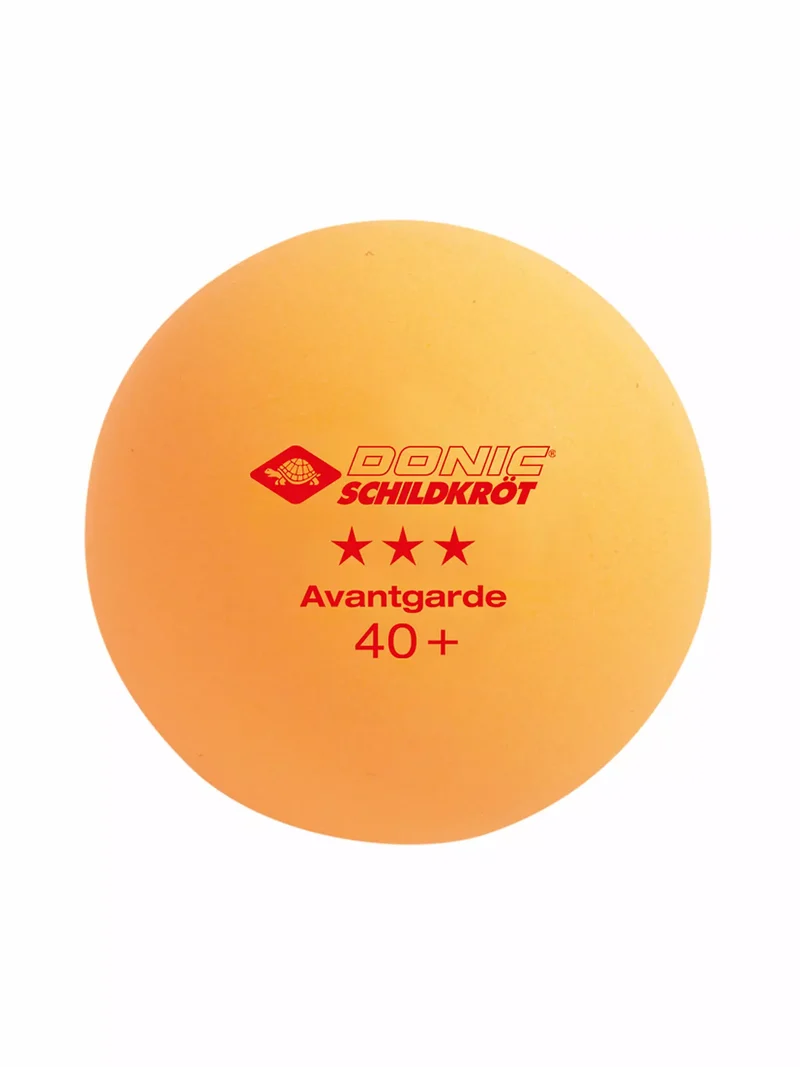 DONIC SCHILDKRÖT Tischtennisball Avantgarde 3-Stern Orange
