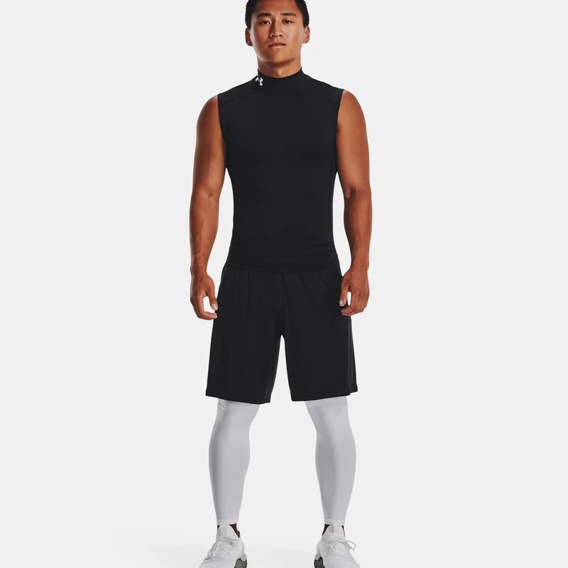 Armour Comp Mock Tank-Top Herren - schwarz,