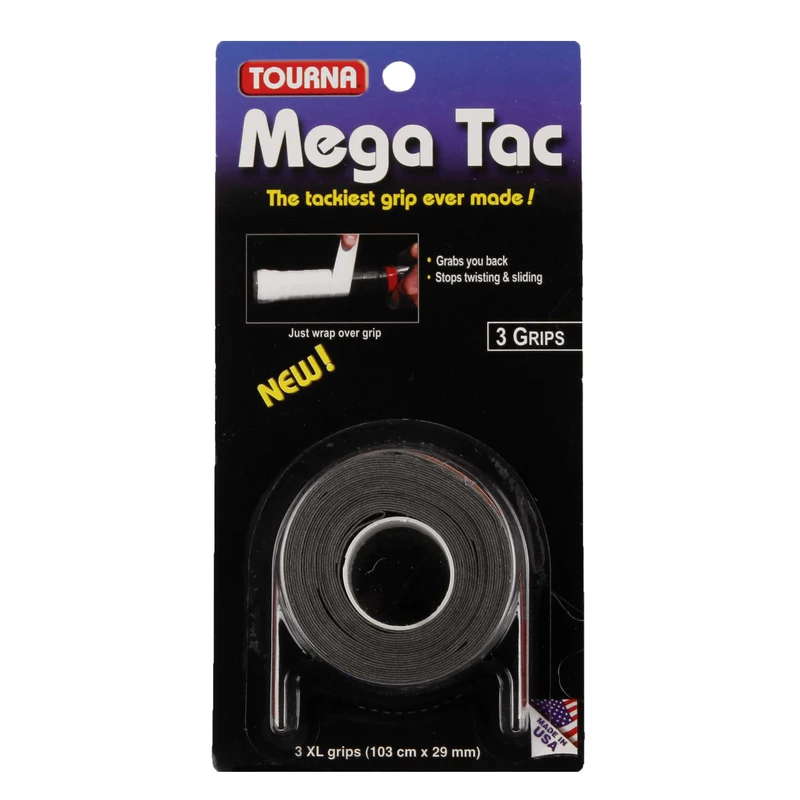 Mega Tac 3er Pack-Schwarz