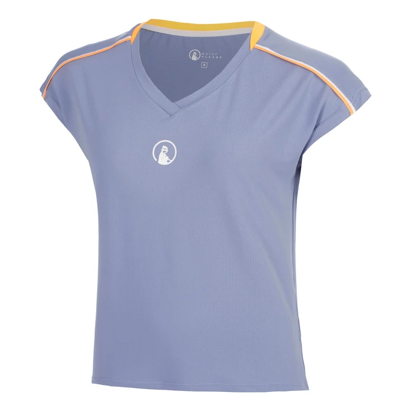 Glow Volley T-Shirt Damen - blau