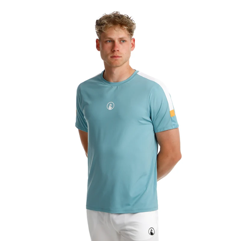 Endlessly Receiver Hori T-Shirt Herren-Hellblau,Mehrfarbig