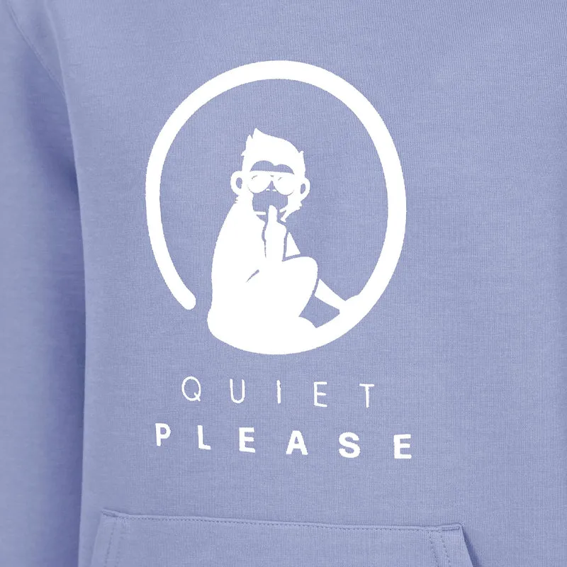 Glow Baseline Logo Hoody Jungen - blau