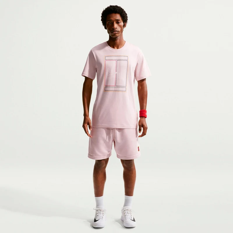 Court Heritage T-Shirt Herren - altrosa