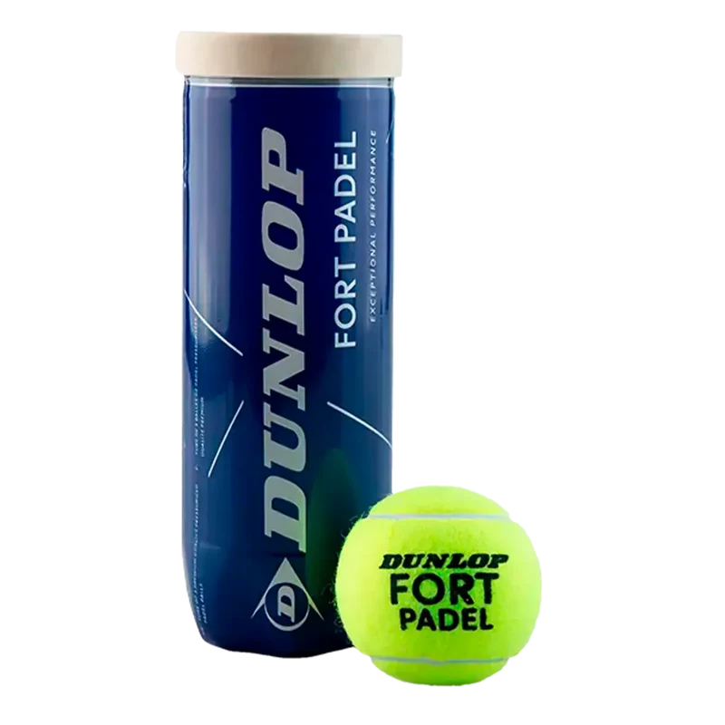 Pelotas Dunlop Fort Padel (Pack x3)