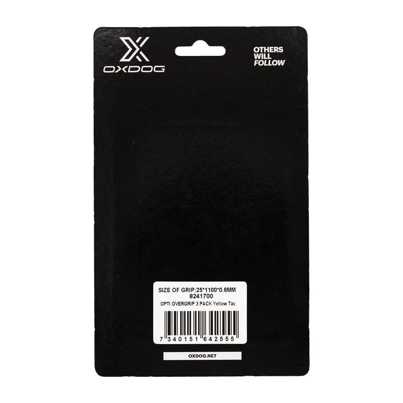 OptiOvergrip Oxdog Amarillo (Pack x3)