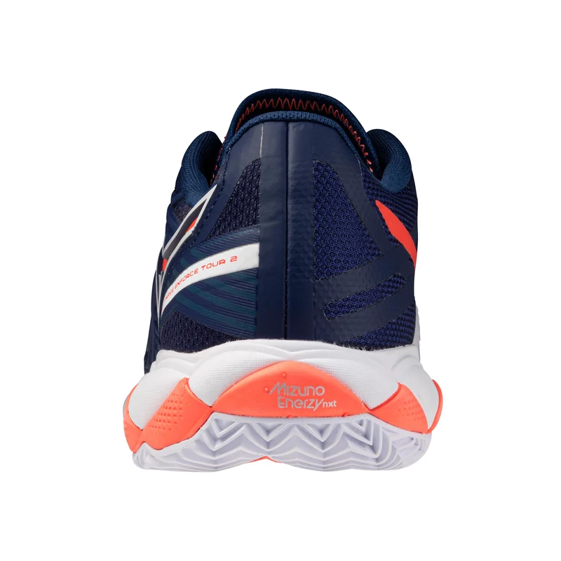 Wave Enforce Tour 2 Sandplatzschuh Herren - dunkelblau, orange
